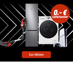 MediaMarkt Lieferluxus: Lieferung von Großgeräten bis zum 12.10. kostenfrei