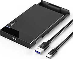 UGREEN Festplattengehäuse 2,5 Zoll USB C 3.2 mit bis zu 6Gbps für 12,59€