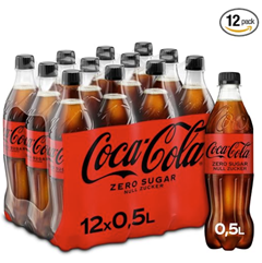 [Pfandfehler] 12 x 500 ml Einweg Flasche Coca Cola Zero für 7,88€