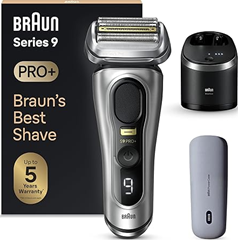 Braun Series 9 Pro+ Rasierer Herren, Elektrorasierer mit 5 Pro Rasierelementen (9577cc) für 309,99€