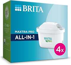 BRITA Wasserfilter Kartuschen MAXTRA PRO All-in-1 – 4er Pack|Original BRITA Ersatzkartusche für alle BRITA Kannen für 18,99€ (VG: 26,49€)