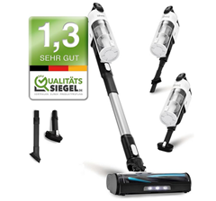 [Prime Day] Levoit Akku Staubsauger mit Tierhaardüse, Anti-Haar-Verwicklung, max 50min Laufzeit, 4-in-1 Kabelloser Akkustaubsauger mit 99,9% für 139,99€