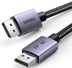 [Prime Day] UGREEN 8K Displayport Kabel 1.4 8K 60Hz 4K 240Hz, VESA-Zertifiziert für 9,99€