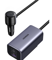 [Prime Day] UGREEN 130W GaN Zigarettenanzünder USB PD3.0 Ladegerät mit 4 Anschlüssen für 29,99€