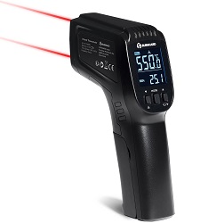 BURNHARD Infrarot-Thermometer mit Hold-Funktion für 23,92€ (Vergleich: 29,90€)