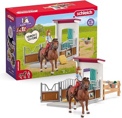 Schleich Horse Club Pferdebox mit Hannah & Cayenne (42710) für 18,78€ (Vergleich: 33,28€)