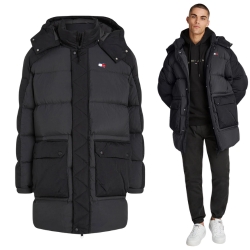 Tommy Jeans Herren Steppjacke, Schwarz, Gr.: S -XXL für 244,87€ (VG: 299,99€)