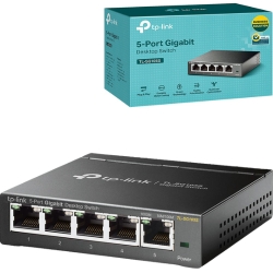 TP-Link 5-Port Gigabit Switch (TL-SG105S) ab 12,50€ (VG: 21,98€)