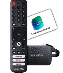 waipu.tv 4K Stick + 12 Monate Perfect Plus für 59,99€