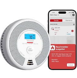 [Prime Day] WLAN Rauch- und Kohlenmonoxidmelder X-Sense SC07-WX mit austauschbarer Batterie für 39,73€ (Vergleich: 55,99€)