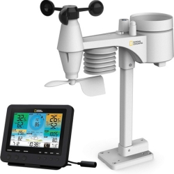 [Prime Day] National Geographic Wetterstation Funk mit Aussensensor WLAN Farbwettercenter mit 7-in-1 Profi-Sensor für 128,99€ (VG: 192,84€)