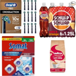 Amazon Prime Days: Alltagsgegenstände wie, Kaffee, Zahnbürsten, Spül- und Waschmittel, Toilettenpapier und so viel mehr zu Top Preisen