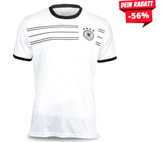 DFB Deutschland Unisex Fan Trikot 355135 für 4,44€ zzgl. 5,95€ Versand