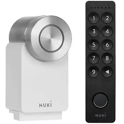 Elektronisches Türschloss Nuki Smart Lock Pro 4. Generation mit Nuki Keypad 2.0 für 359,95€ (Vergleich: 415€)