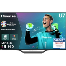 65″ Mini-LED TV Hisense 65U7NQ (1300 NITS, 120Hz/ 144Hz VRR) für nur 799€