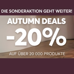 eSchuhe: 60% Rabatt auf über 20.000 ausgewählte Artikel + 20% Extra-Rabatt