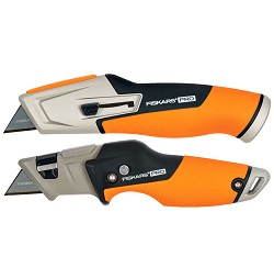 Fiskars CarbonMax Universal-Klappmesser und Universalmesser für 25,90€ (Vergleich: 36,15€)