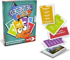 Noris 606264524 Gegenteil Spiel – Kartenspiel ab 10 Jahren für Kinder & Erwachsene für 6,39€