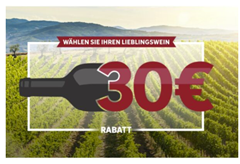 [nur heute] Die Weinbörse: 30€ Gutschein (ab 75€ einlösbar)