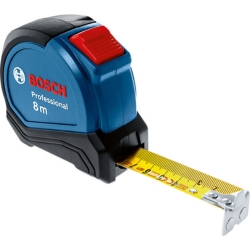 Bosch Professional 8m Maßband Autlock Gürtelklemme, Magnethaken, Nylon-Stahlband für 11,92€ (VG: 21,99€)