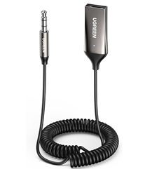 UGREEN Aux Bluetooth Adapter Auto Bluetooth 5.3 Empfänger Klinke für Freisprechanruf und kabelloser Musik für 13,59€