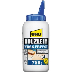 [bis Mitternacht] UHU Holzleim wasserfest D3, 750g für 9,89€ (VG: 14,87€)