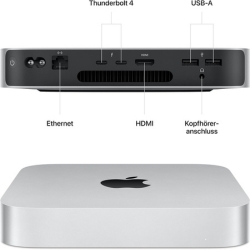 [begrenztes Angebot] Apple Mac mini 2023 M2/8/256 GB 8C CPU 10C GPU für 499€ (589€)
