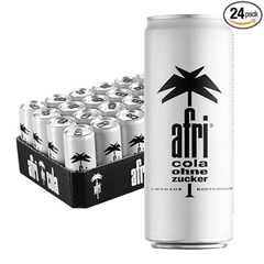 afri cola ohne Zucker 24er Pack, EINWEG (24 x 330 ml) für 14,26€ (=59 Cent je Dose)