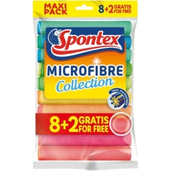 10er Pack Spontex Mikrofaser Allzwecktücher für 3,91€ (VG: 9,19€)