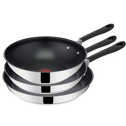 3-teiliges Pfannen-Set Tefal Jamie Oliver Home Cook für 60,95€ (Vergleich: 89,90€)