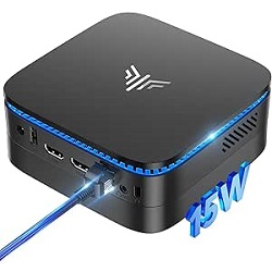 NiPoGi Mini-PC AK1PLUS (Alder Lake-N95, 16GB RAM, 1.024GB SSD) für 199,47€