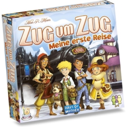 Days of Wonder, Zug um Zug – Meine erste Reise, Kinderspiel, Brettspiel, 2-4 Spieler, Ab 6+ Jahren, 20+ Minuten für 23,99€ (VG: 32,34€)