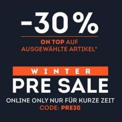 SportScheck: Winter Pre-Sale mit 20% Extra-Rabatt auf ausgewählte Artikel