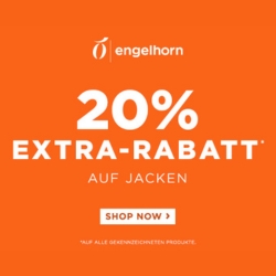 Engelhorn: 20% Rabatt auf Jacken