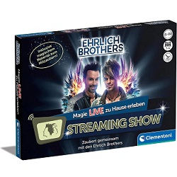 Clementoni Ehrlich Brothers Streaming Show zum Mitzaubern für 8,80€ (Vergleich: 14,52€)