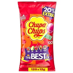 120 Stück Chupa Chups Best of Lutscher für 11,10€ (Vergleich: 16,74€)