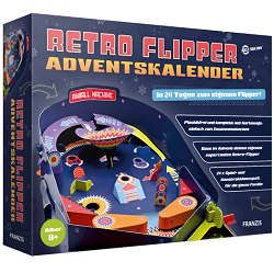 Franzis Adventskalender Retro-Flipper für 19€ (Vergleich: 27,99€)