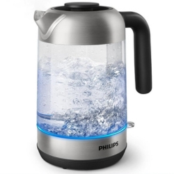 Philips Wasserkocher HD9339/80 mit 2.200W, 1,7 l und Beleuchtung für 29,99€ (VG: 45,49€)