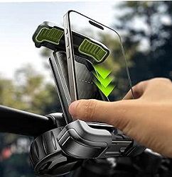 Lisen Fahrrad und E-Scooter Handyhalterung (4,6 – 7,0 Zoll) für 9,79€
