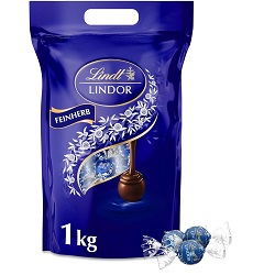 1kg Lindt Lindor Schokoladen Kugeln Feinherb für 21,84€ (Vergleich: 29,99€)