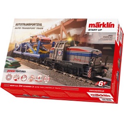 Märklin Spur H0 Start Up Startpackung Autotransportzug (29952) für 119,20€ (Vergleich: 154,87€)