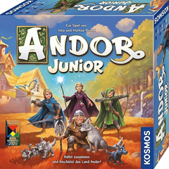 KOSMOS 698959 Andor Junior, Haltet zusammen und beschützt das Land Andor, kooperatives Kinderspiel ab 7 Jahren für 15,99€ (VG: 22,99€)