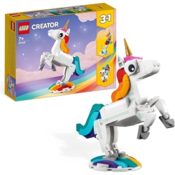 LEGO Creator – 3 in 1 Magisches Einhorn (31140) für 7,21€ (Vergleich: 10,90€)