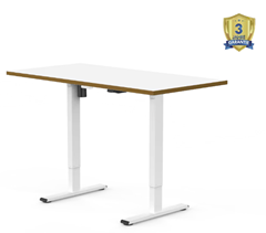 Flexispot Tischgestell E1 + Tischplatte (Weiß/Ahorn + 140×80 cm) für 179,99€