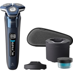 PHILIPS S7885/55 Elektrorasierer – SteelPrecision Klingen, Reinigungsstation für 144€ (statt 179,99€)