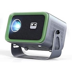 PURSHE 4K Mini-Beamer 4K mit WiFi6 und Bluetooth für 66,89€