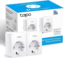 Smarte WLAN Steckdose TP-Link Tapo P110 mit Energieverbrauchskontrolle im Doppelpack für 20,90€ (Vergleich: 36,22€)