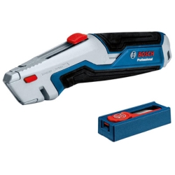 Bosch Professional Universalmesser Set inkl. 10 Ersatzklingen für 13,41€ (Vergleich: 20,04€)