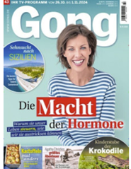 Jahresabo (52 Ausgaben) der Zeitschrift “Gong” für 140,40€ + 135€ Amazon.de Gutschein als Prämie