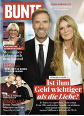 Jahresabo (52 Ausgaben) der Zeitschrift “Bunte” für 228,80€ + 200€ Amazon.de Gutschein als Prämie